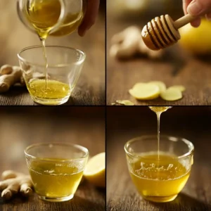 Step-by-step preparation of Japanese Mounjaro drink.