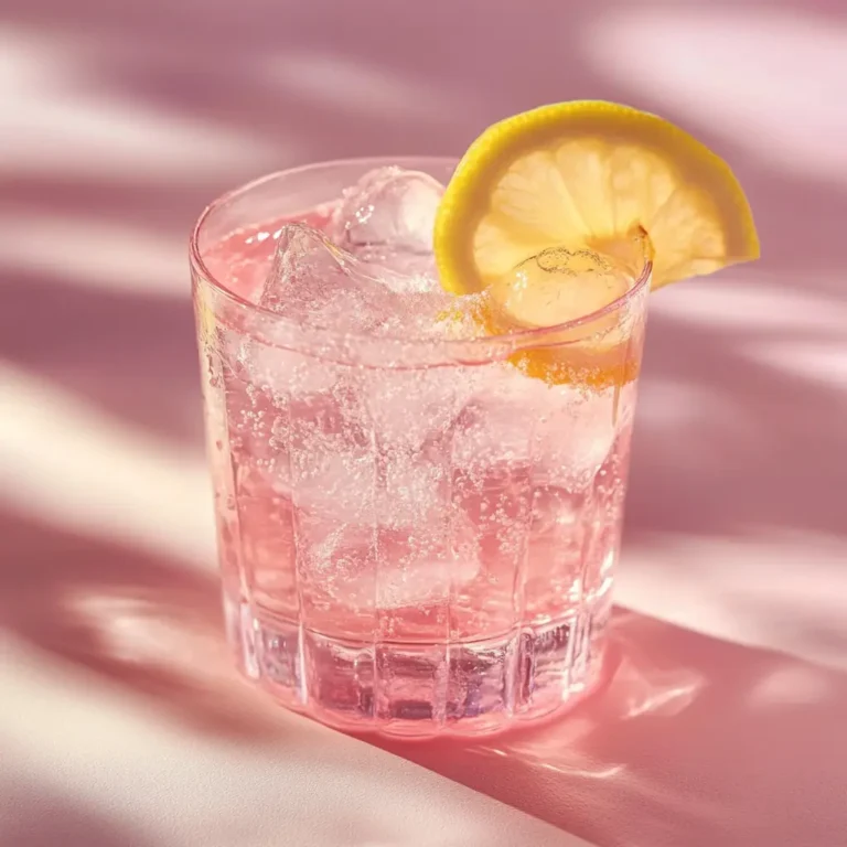 Final Serving of Pink Salt Trick Drink for Weight Loss