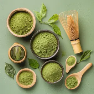 Different Types of Matcha Powder for Health