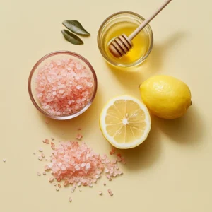 Ingredients for Pink Salt Weight Loss Trick Drink