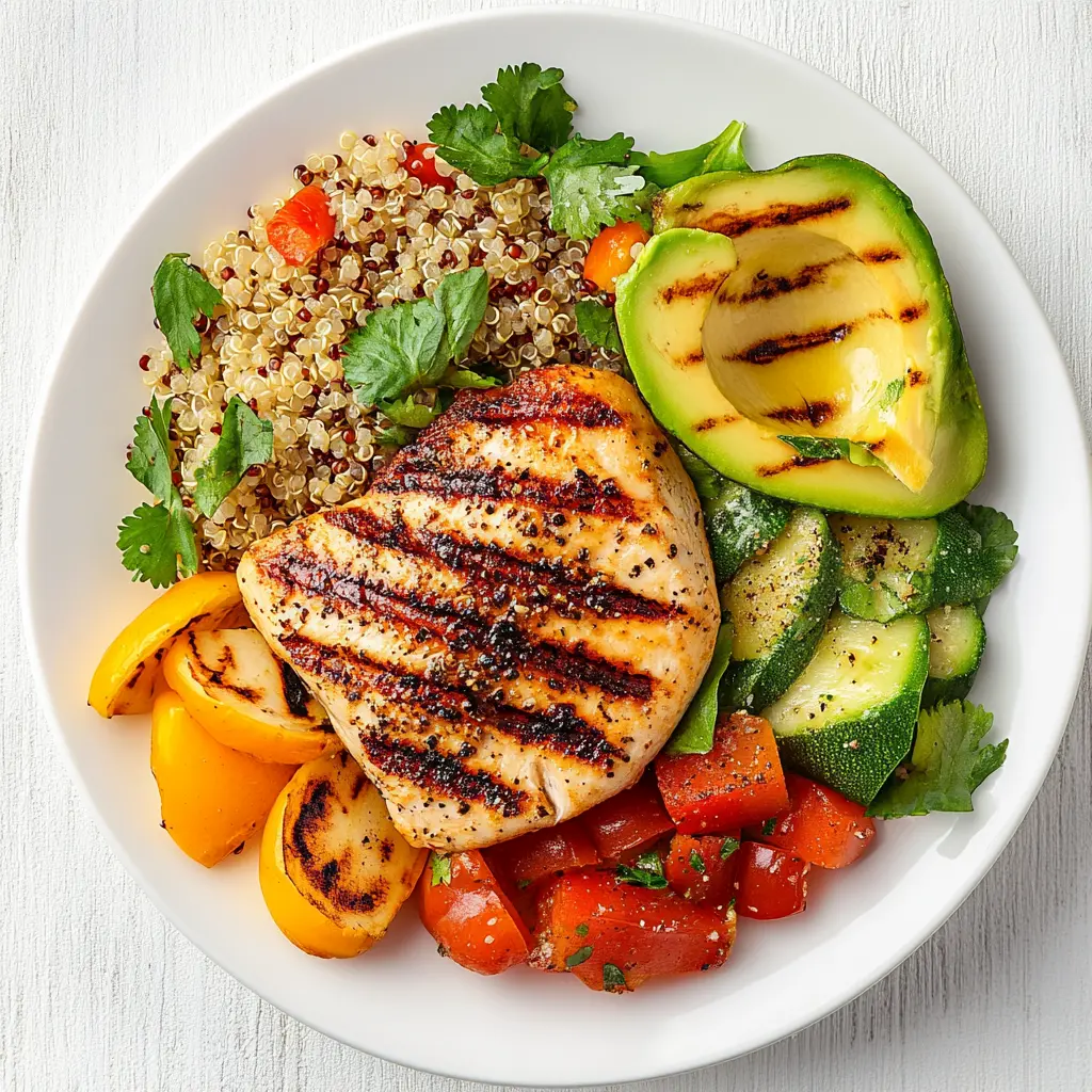 Balanced Meal for Mounjaro Diet Plan – Lean Proteins, Healthy Fats, Fiber