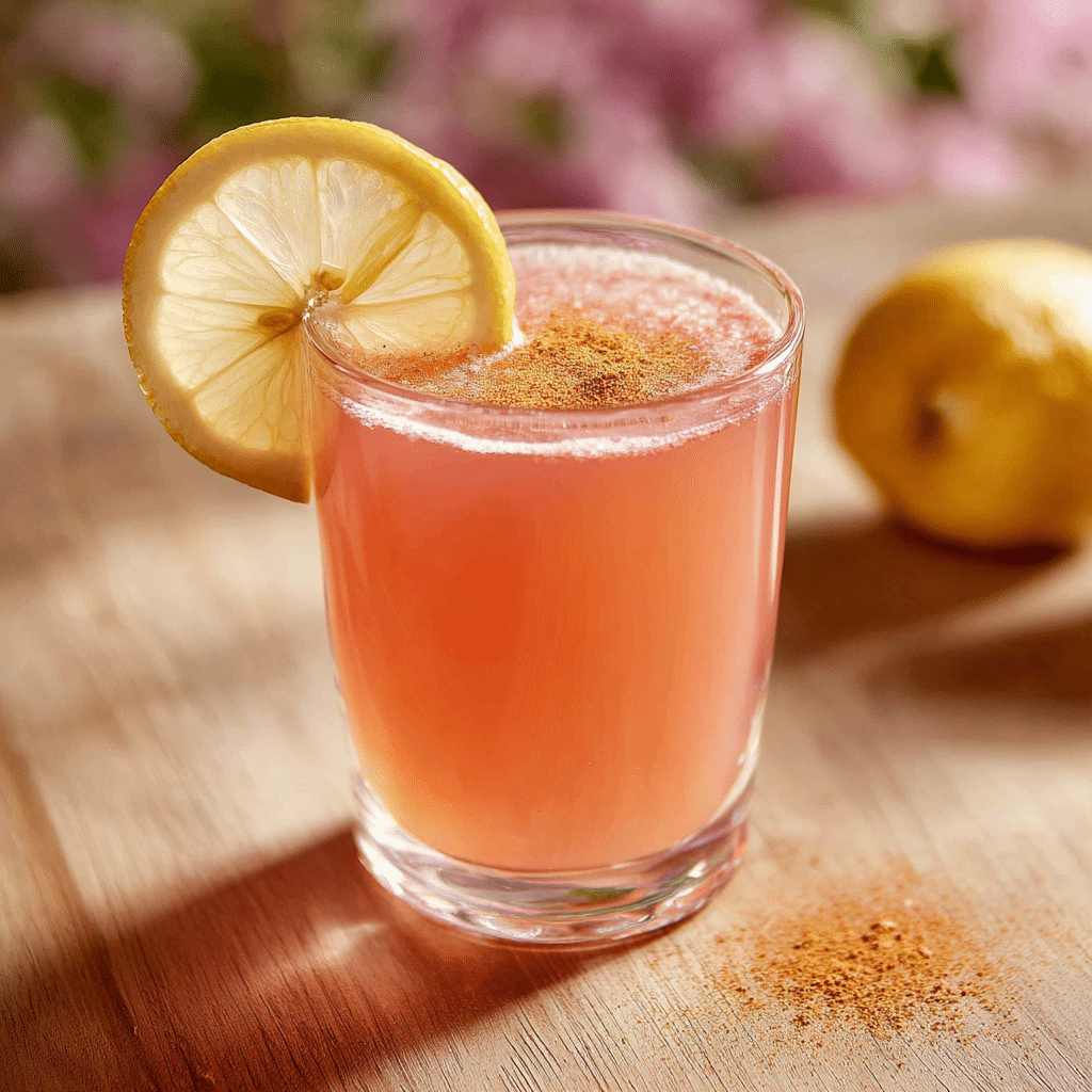 Final Pink Salt and Apple Cider Vinegar Weight Loss Drink Ready to Serve
