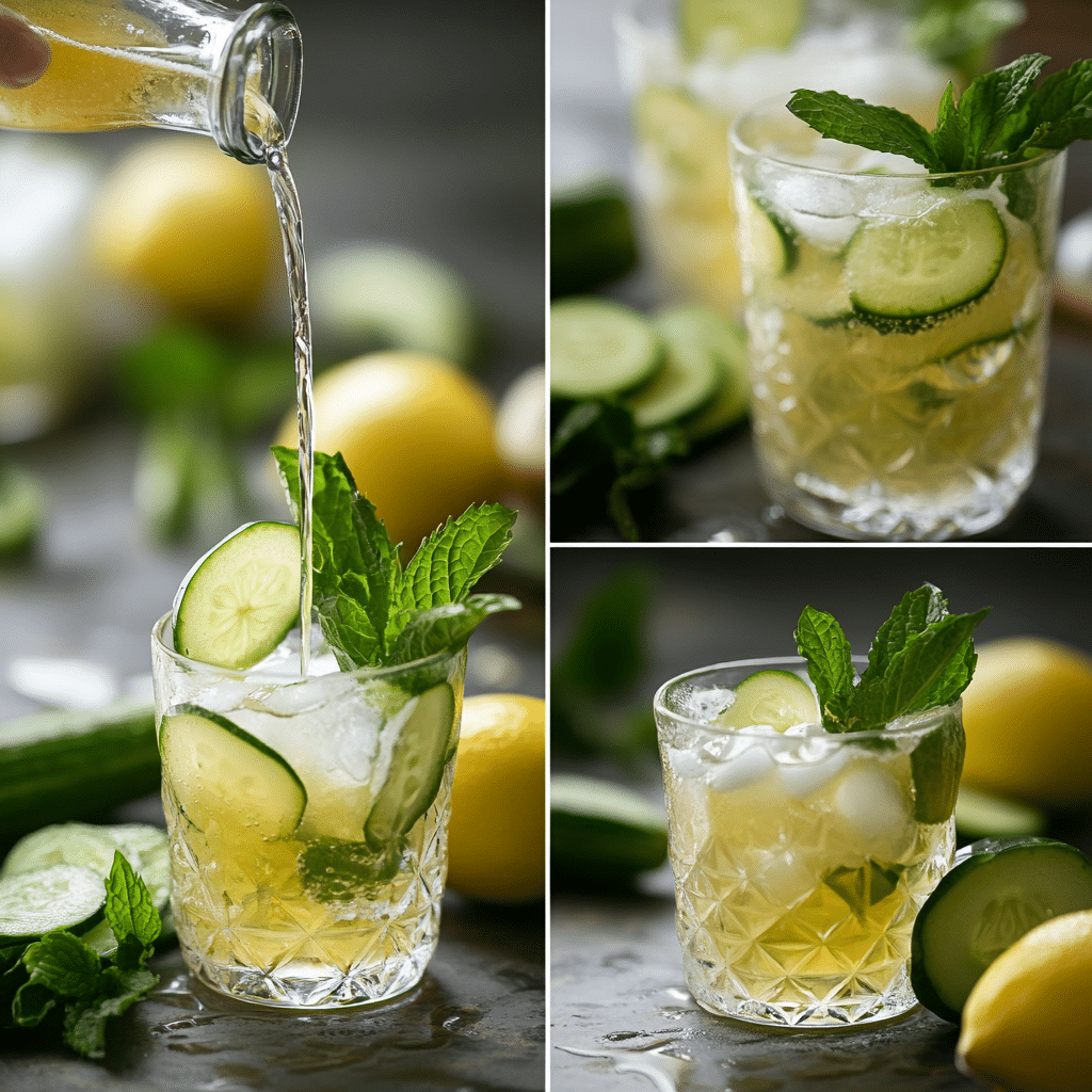Step-by-step guide to making lemon-lime fizz mocktail