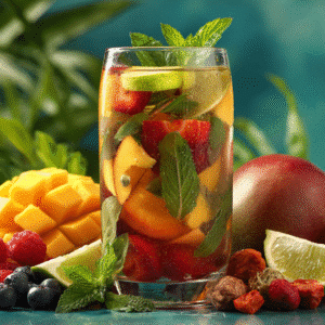 Energizing Loaded Tea with Green Tea, Citrus, Berries, Guarana, and Yerba Mate for a Refreshing Energy Boost