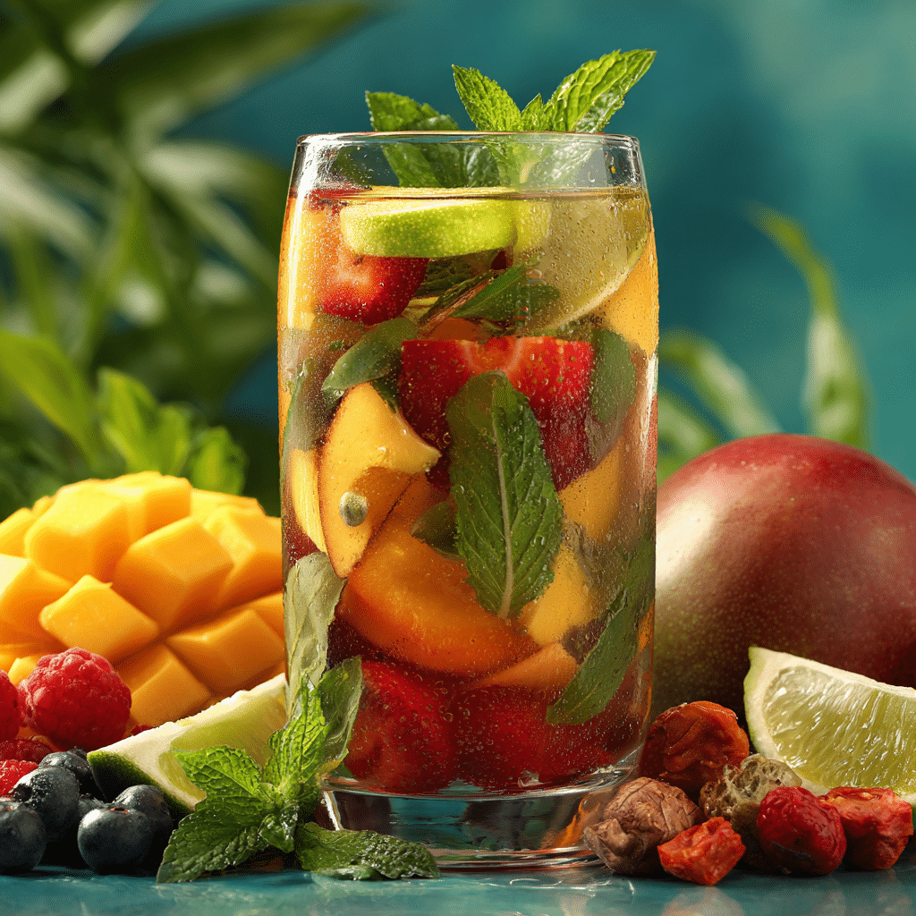 Energizing Loaded Tea with Green Tea, Citrus, Berries, Guarana, and Yerba Mate for a Refreshing Energy Boost